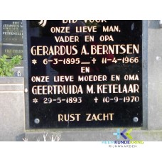 Grafstenen kerkhof Herwen Coll. HKR (223) G.A.Berentsen & G.M.Ketelaar